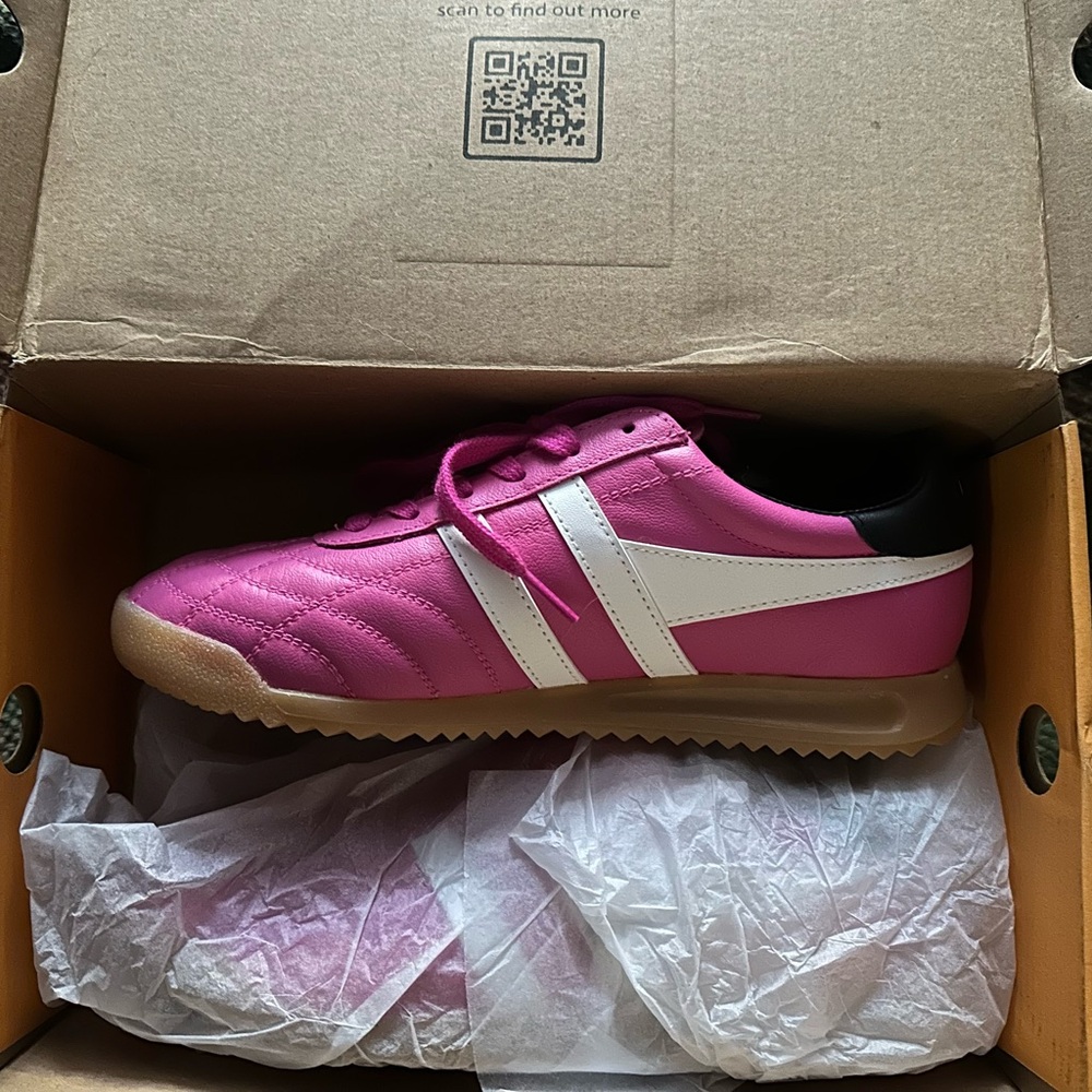 Gola Pink and White Women's Sneakers